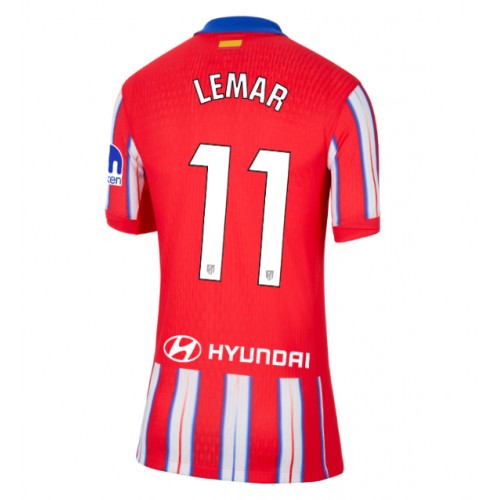 Fotballdrakt Dame Atletico Madrid Thomas Lemar #11 Hjemmedrakt 2024-25 Kortermet